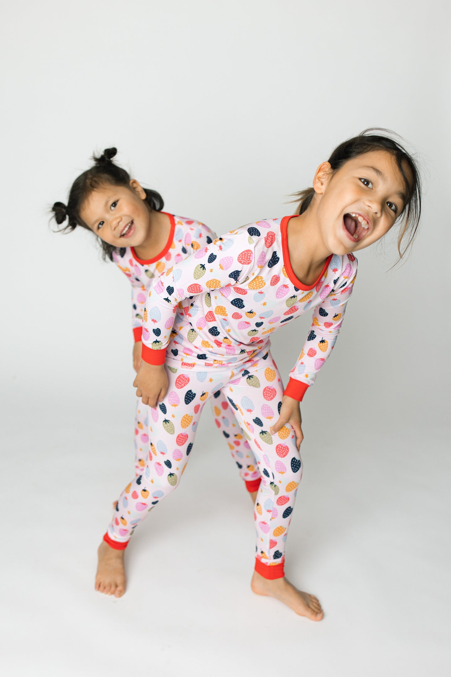 Strawberry Solstice Two-Piece Bamboo Set